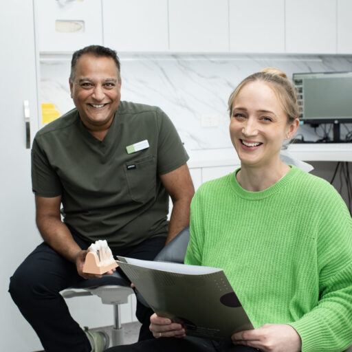 Bulleen dentist explaining treatment options at Smile Style Dental Bulleen
