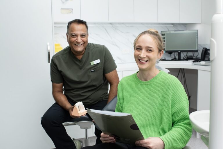 implant dentist Bulleen giving consultation at Smile Style Dental Bulleen